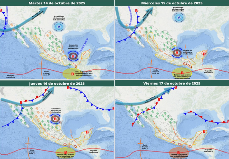 frente frío 7 en México