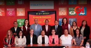 Natividad Castrejón impulsa convenio para mujeres vulnerables en Hidalgo