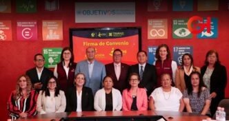 Natividad Castrejón impulsa convenio para mujeres vulnerables en Hidalgo