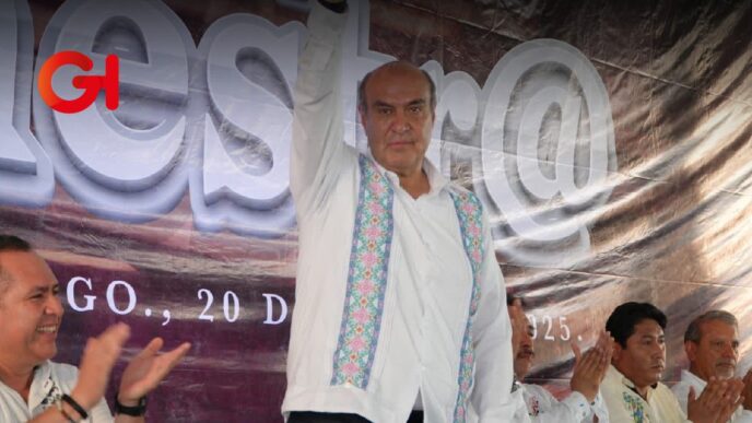 Naty Castrejón rinde homenaje al magisterio hidalguense desde Atlapexco