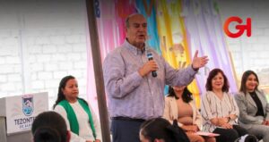 Entrega de aula en jardín de niños