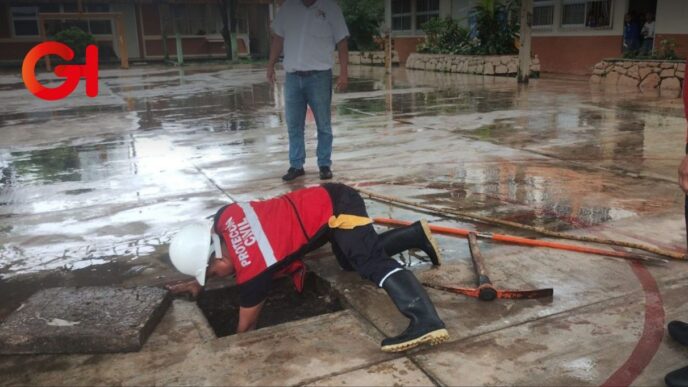 La SEPH autoriza suspender clases presenciales en zonas de riesgo por lluvias