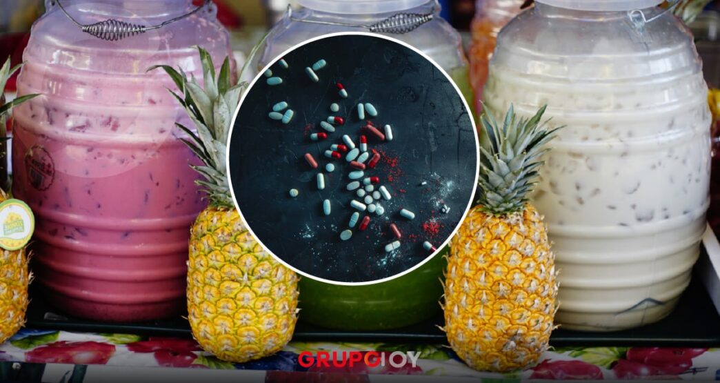 “Aguas, aguas”: Hallan 600 dosis de droga en un puesto de aguas frescas en Tepeapulco