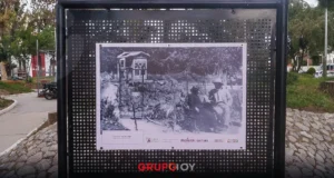 corredor artístico del Parque Hidalgo