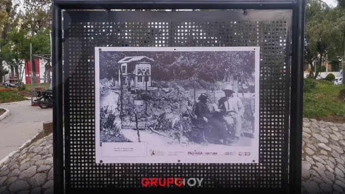 corredor artístico del Parque Hidalgo