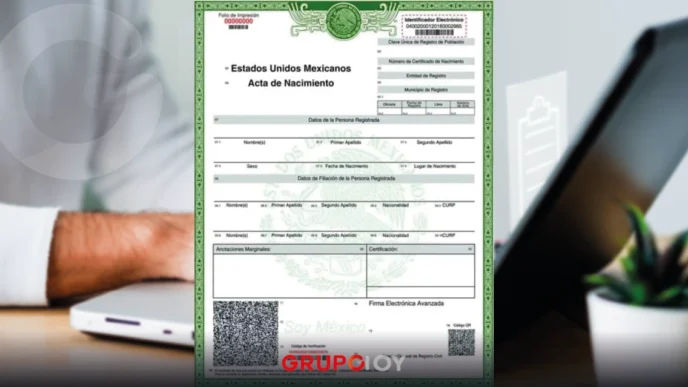 Acta de nacimiento certificada en línea 2025: Requisitos, costo y pasos para tramitarla en Hidalgo