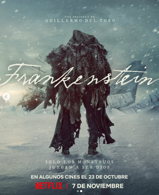 Frankenstein Guillermo del Toro estreno