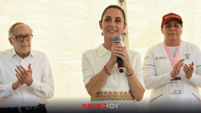 Claudia Sheinbaum impulsa acciones para limpiar el río Tula y restaurar la presa Endhó