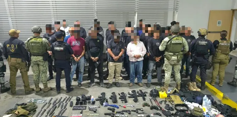 En paralelo a la búsqueda de García Peña, autoridades mexicanas realizaron un operativo en Vista Hermosa, Michoacán, donde arrestaron a 38 personas ligadas a la iglesia