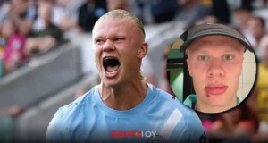 Erling Haaland accidente