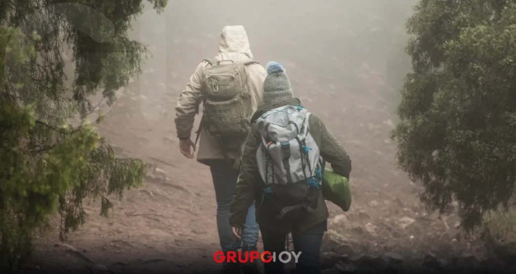 excursionistas extraviados en Mineral del Chico
