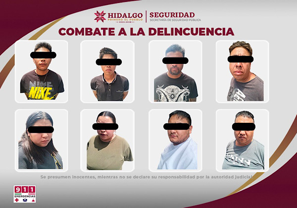 Asaltantes en Tizayuca