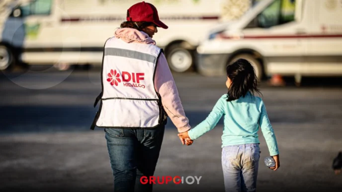 DIF Hidalgo activa protocolo de emergencia: 215 personas atendidas con puente aéreo humanitario