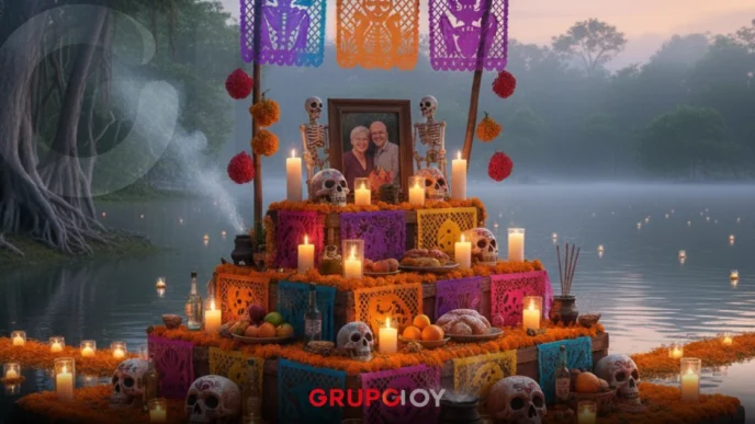 Ofrenda Acuática en Hidalgo: Festival Almas y Cempasúchil 2025