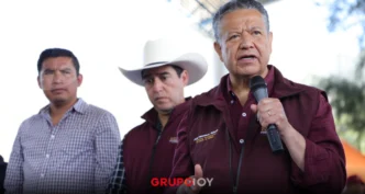 Julio Menchaca supervisa atención a afectados por las intensas lluvias en Nicolás Flores, Hidalgo