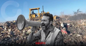Protesta en el "Huixmi"