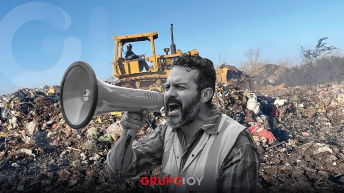 Protesta en el "Huixmi"