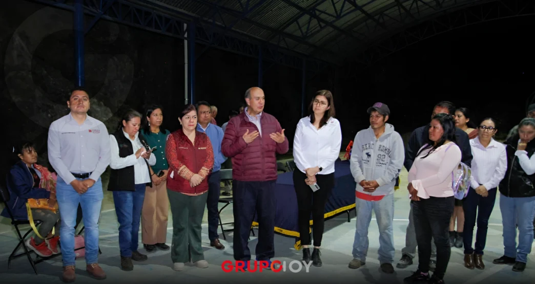 SEPH realiza recorridos en escuelas con daños por lluvias en Nicolás Flores, Hidalgo