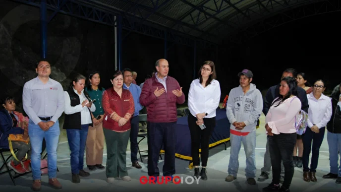 SEPH realiza recorridos en escuelas con daños por lluvias en Nicolás Flores, Hidalgo