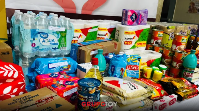 Pachuca envía apoyo a zonas afectadas: 16 toneladas de víveres para familias damnificadas