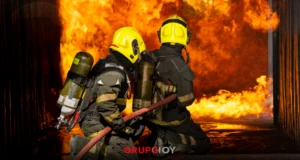 Fuerte incendio en fábrica de colchones provoca caos y movilización de emergencia en Ecatepec