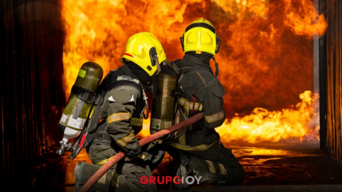 Fuerte incendio en fábrica de colchones provoca caos y movilización de emergencia en Ecatepec