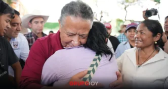 Julio Menchaca encabeza acciones para ayudar a damnificados en Hidalgo