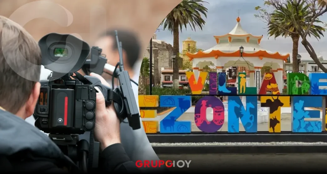 Cierran carretera Villa de Tezontepec por grabación de película