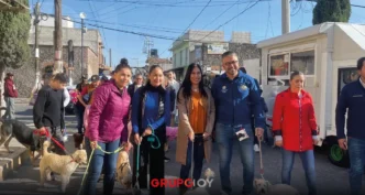 Simey Olvera respalda jornada de esterilización de mascotas en Villa de Tezontepec