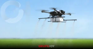 Tizayuca combate plaga de moscas con fumigación aérea mediante drones