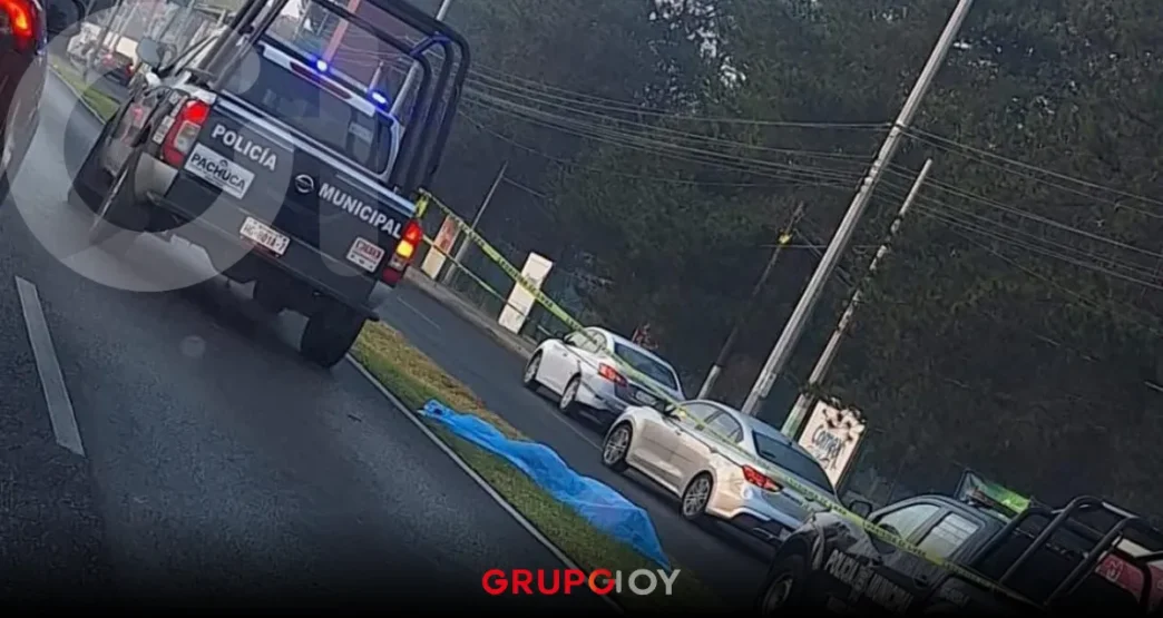 Accidente fatal en Pachuca: Encuentran sin vida a una persona en el bulevar Felipe Ángeles