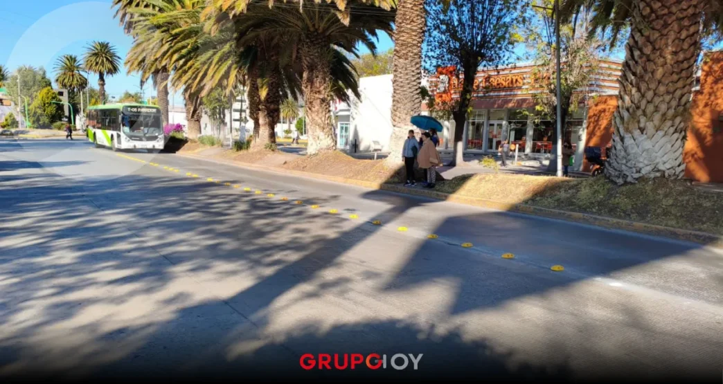 Sin multa: delimitadores en carriles del Tuzobús son únicamente para ordenamiento vial