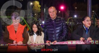 Naty Castrejón asiste a la inauguración del nuevo Parque Quetzalcóatl en Tula