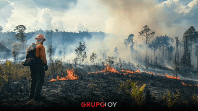 incendios forestales en Hidalgo