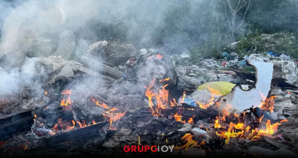 Quema de basura y omisiones oficiales agravan crisis en Tizayuca