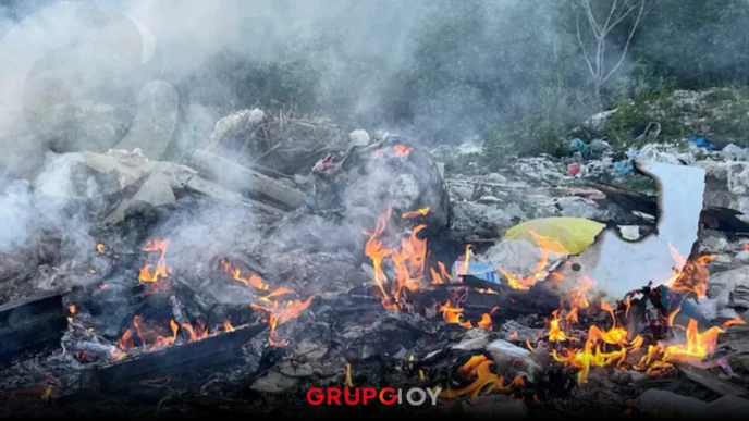 Quema de basura y omisiones oficiales agravan crisis en Tizayuca