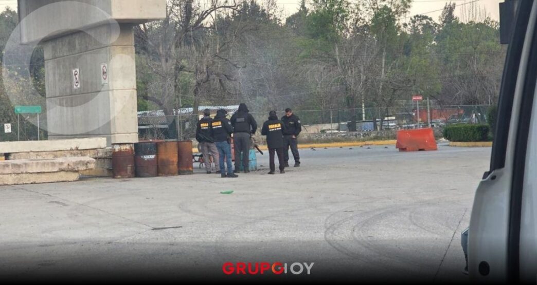 Hidalgo mantiene resguardo perimetral en operativo mexiquense en planta cementera de Tula