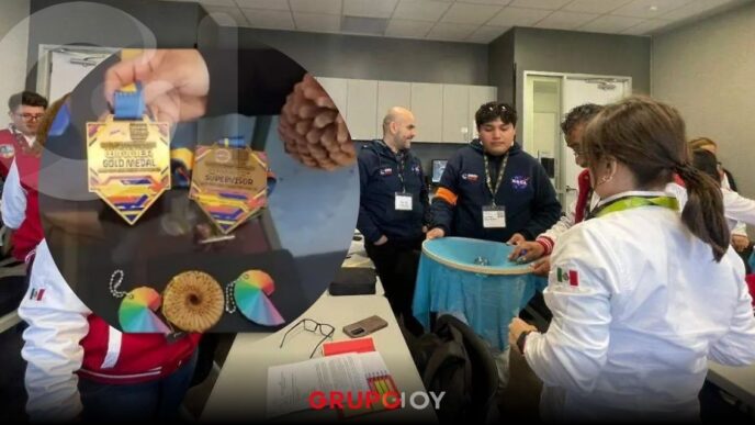 Estudiantes hidalguenses ganan oro en Tailandia con proyecto de matemáticas