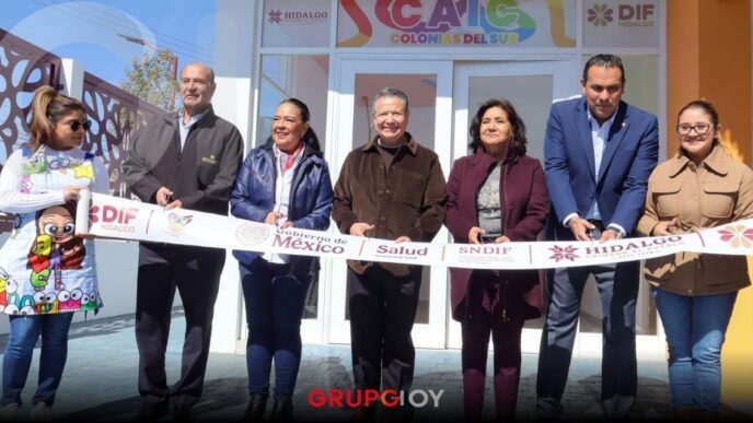 SEPH y Gobierno de Hidalgo Inauguran nuevo Centro de Atención Infantil (CAIC) “Colonias Sur”