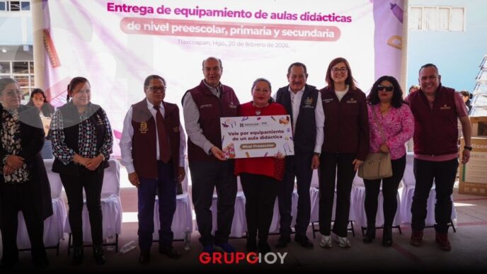 SEPH invierte más de 6 millones de pesos en equipamiento escolar para 21 municipios de Hidalgo
