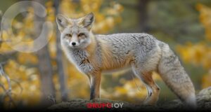 Zorro gris, con deshidratación severa, es rescatado en Mineral de la Reforma