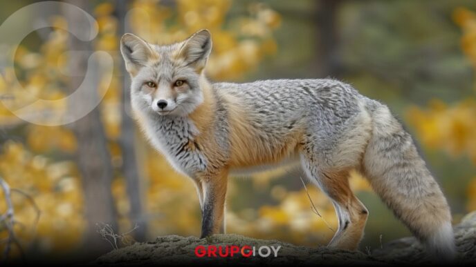 Zorro gris, con deshidratación severa, es rescatado en Mineral de la Reforma