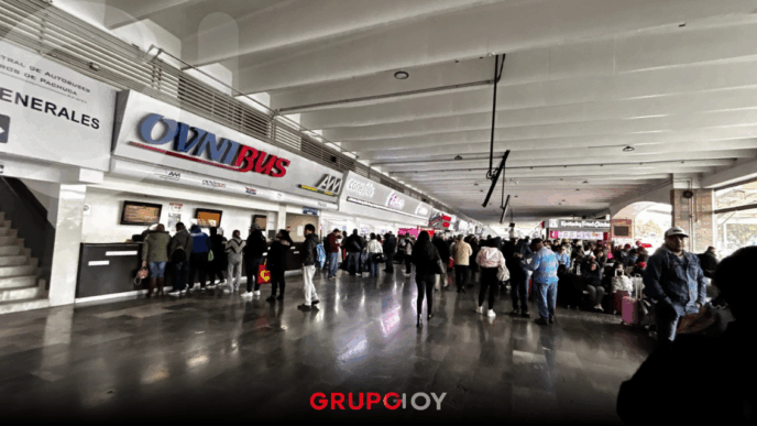 Central de autobuses de Pachuca cancela corridas tras la caída de 'El Mencho'