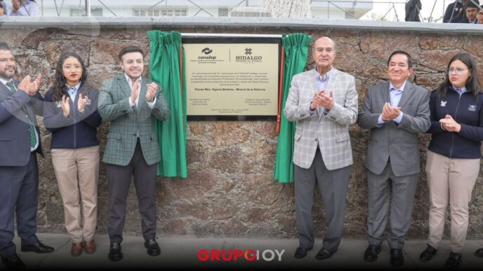 Naty Castrejón anuncia que el CONALEP Pachuca llevará el nombre de “Maestra Ifigenia Martínez”