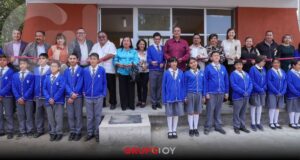 SEPH entrega aula y rehabilitación eléctrica en telesecundaria de Epazoyucan