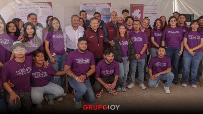 SEPH y Julio Menchaca supervisan obras en la UPMH en Tolcayuca