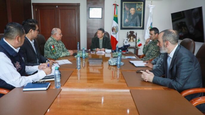 Seguridad pública Hidalgo: Gabinete evaluar la situación de seguridad en el estado