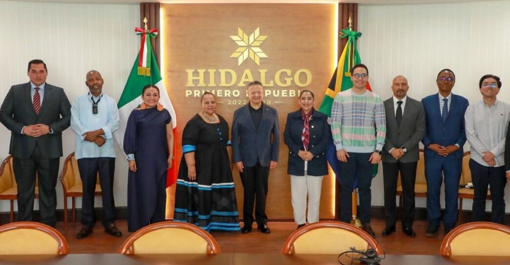 Embajadora de Sudáfrica visita Hidalgo para fortalecer cooperación rumbo al Mundial 2026