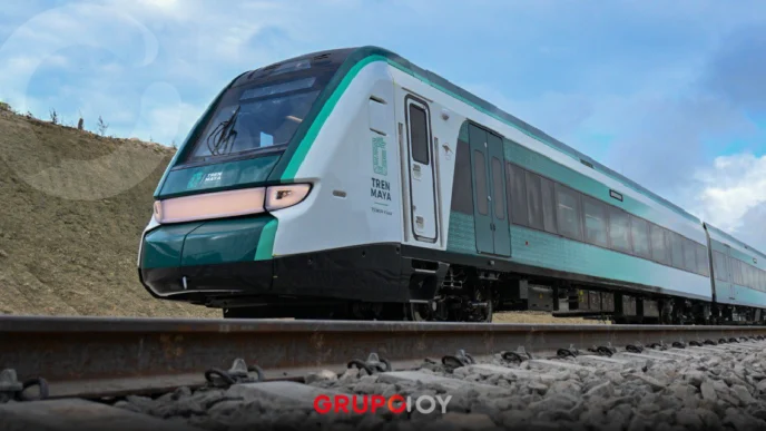 Se descarrilla vagón del Tren Maya en Izamal