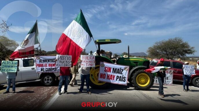 Bloqueos de transportistas y agricultores en México: carreteras afectadas en más de 10 estados